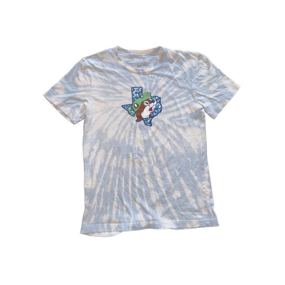 Buc-ee’s Texas Blue Bonnets Bleached Tee - Picture 1 of 4